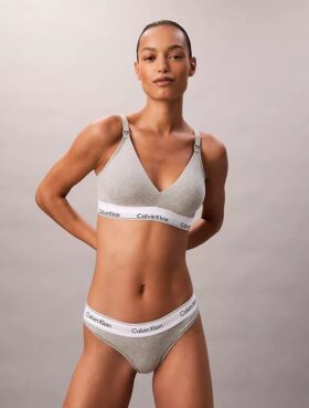 Bralette triunghiulară pentru gravide Icon din bumbac și Modal, cu căptușeală ușoară