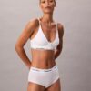 Bralette triunghiular ușor căptușit din bumbac și Modal, pentru perioada postoperatorie Bralette triunghiular ușor căptușit din bumbac și Modal, pentru perioada postoperatorie