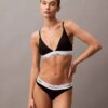Bralette triunghiulară ușor căptușită din bumbac Modal Icon