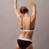 Bralette triunghiulară ușor căptușită din bumbac Modal Icon