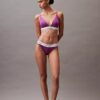 Bralette triunghiulară ușor căptușită din bumbac Modal Icon
