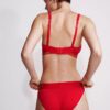 Bralette triunghiulară ușor căptușită din bumbac Modal Icon