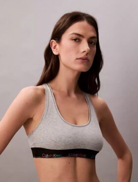 Bralette Unlined Icon din bumbac și Modal Pride