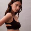 Bralette Unlined Icon din bumbac și Modal Pride Deconstructed