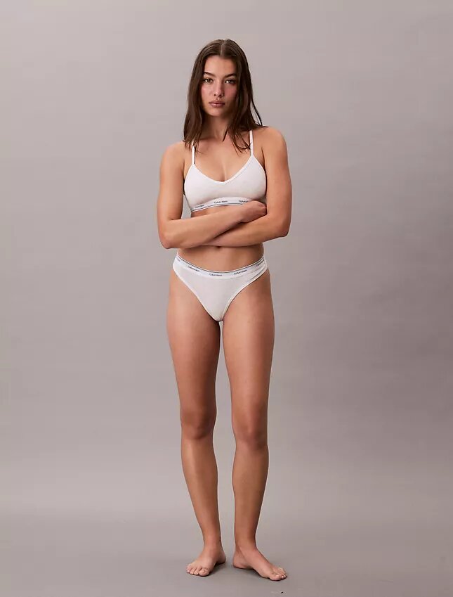 Bralette ușor căptușită din bumbac și Modal Bralette ușor căptușită din bumbac și Modal