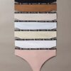Calvin Klein 1996 Cotton Stretch Thong, pachet de 7 bucăți Calvin Klein 1996 Cotton Stretch Thong, pachet de 7 bucăți