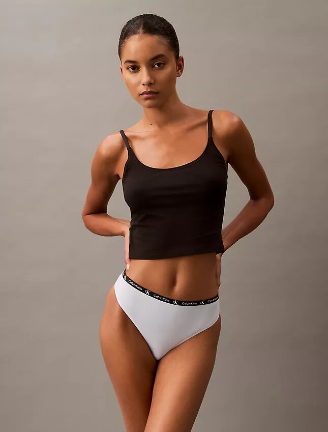 Calvin Klein 1996 Cotton Stretch Thong, pachet de 7 bucăți Calvin Klein 1996 Cotton Stretch Thong, pachet de 7 bucăți