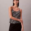 Cami din satin imprimat Cami din satin imprimat