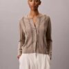 Cardigan din amestec de in Cardigan din amestec de in