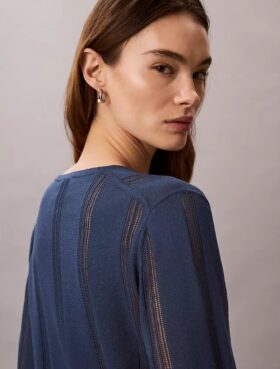 Cardigan din amestec de in