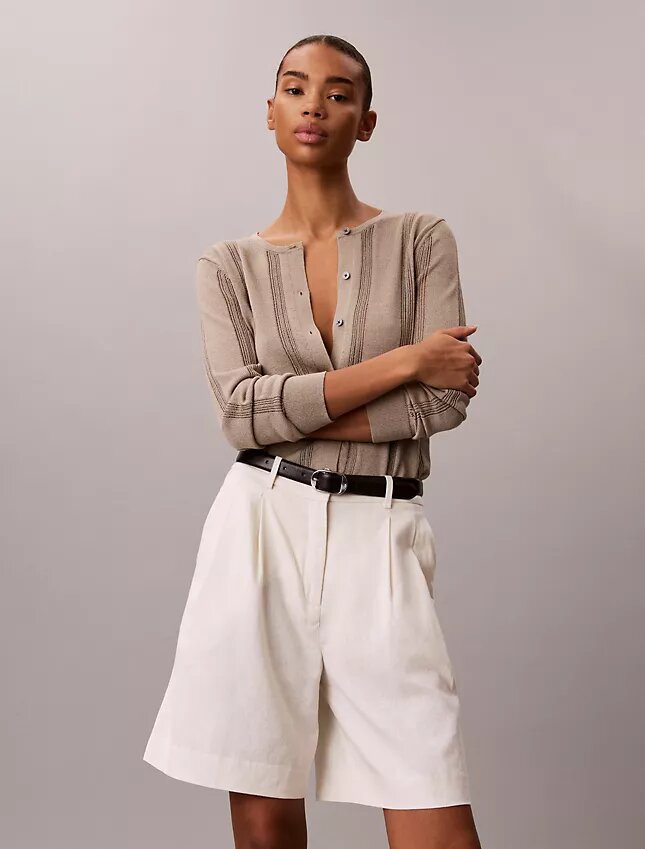 Cardigan din amestec de in Cardigan din amestec de in