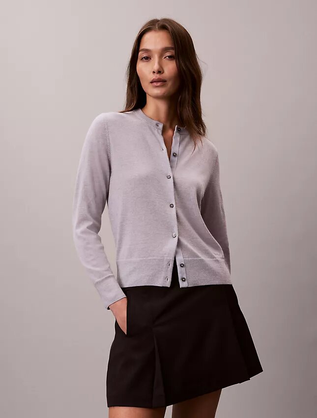 Cardigan din lână merino Cardigan din lână merino