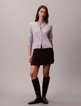 Cardigan din lână merino