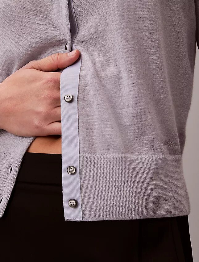Cardigan din lână merino Cardigan din lână merino
