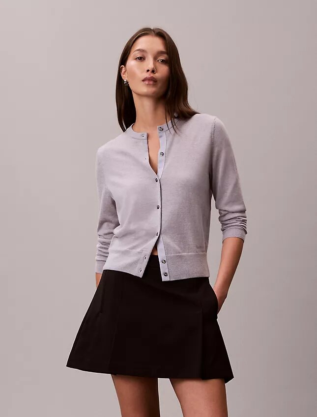 Cardigan din lână merino Cardigan din lână merino