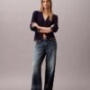 Cardigan țesut cu model împletit Monologo