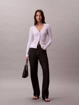Cardigan țesut cu model împletit Monologo