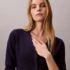 Cardigan țesut cu model împletit Monologo
