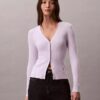 Cardigan țesut cu model împletit Monologo