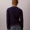 Cardigan țesut cu model împletit Monologo