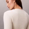 Cardigan țesut cu model împletit Monologo