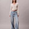 Cardigan scurt cu nervuri Cardigan scurt cu nervuri