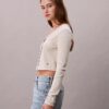 Cardigan scurt cu nervuri Cardigan scurt cu nervuri