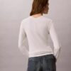 Cardigan slim din tricot fin cu nervuri, cu monogramă țesută
