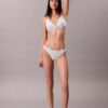 Carousel Bikini din bumbac Cotton Stretch cu nervuri, pachet de 3