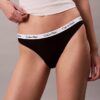 Carousel Bikini din bumbac Cotton Stretch cu nervuri, pachet de 3