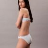 Carousel Bikini din bumbac Cotton Stretch cu nervuri, pachet de 3