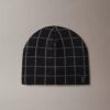 Căciulă din jacquard cu carouri Căciulă din jacquard cu carouri