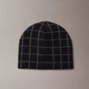 Căciulă din jacquard cu carouri Căciulă din jacquard cu carouri