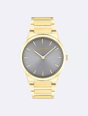 Ceas minimalist cu brățară cu zale integrate de 32 mm
