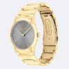 Ceas minimalist cu brățară cu zale integrate de 32 mm Ceas minimalist cu brățară cu zale integrate de 32 mm