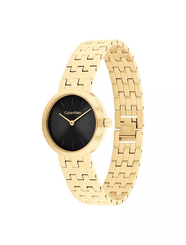 Ceas modern cu cadran și brățară cu zale Ceas modern cu cadran și brățară cu zale