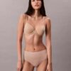 Chiloți cu talie înaltă, fără cusături, din material elastic