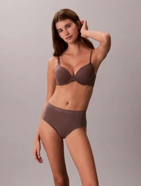 Chiloți cu talie înaltă, fără cusături, din material elastic