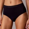 Chiloți cu talie înaltă, fără cusături, din material elastic Chiloți cu talie înaltă, fără cusături, din material elastic