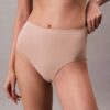 Chiloți cu talie înaltă, fără cusături, din material elastic