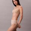 Chiloți cu talie înaltă, fără cusături, din material elastic