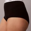 Chiloți de lenjerie modelatoare din bumbac și Modal, cu croi tip boyleg