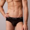 Chiloți scurți Icon Cotton Stretch metalizat, pachet de 3