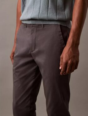 Chino din bumbac elastic