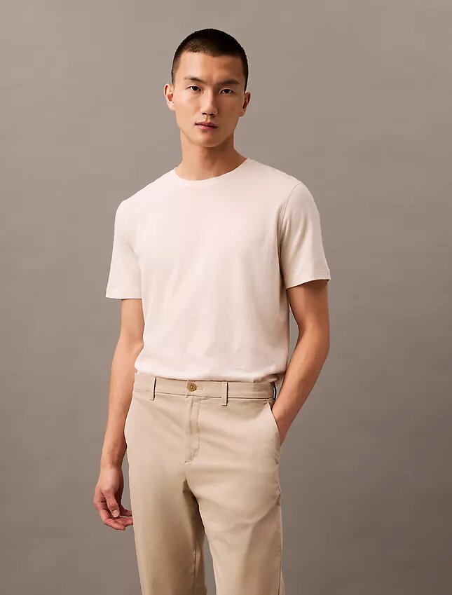 Chino din bumbac elastic Chino din bumbac elastic