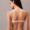CK Black Dantelă florală Unlined, balconetă
