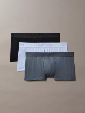 CK Black Set de 3 Low Rise Trunk