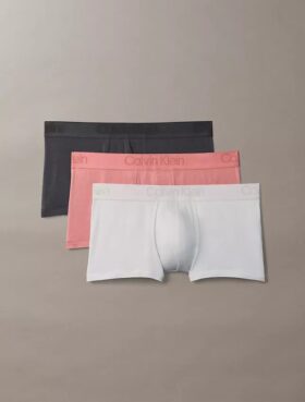 CK Black Set de 3 Low Rise Trunk