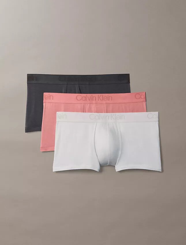 CK Black Set de 3 Low Rise Trunk CK Black Set de 3 Low Rise Trunk