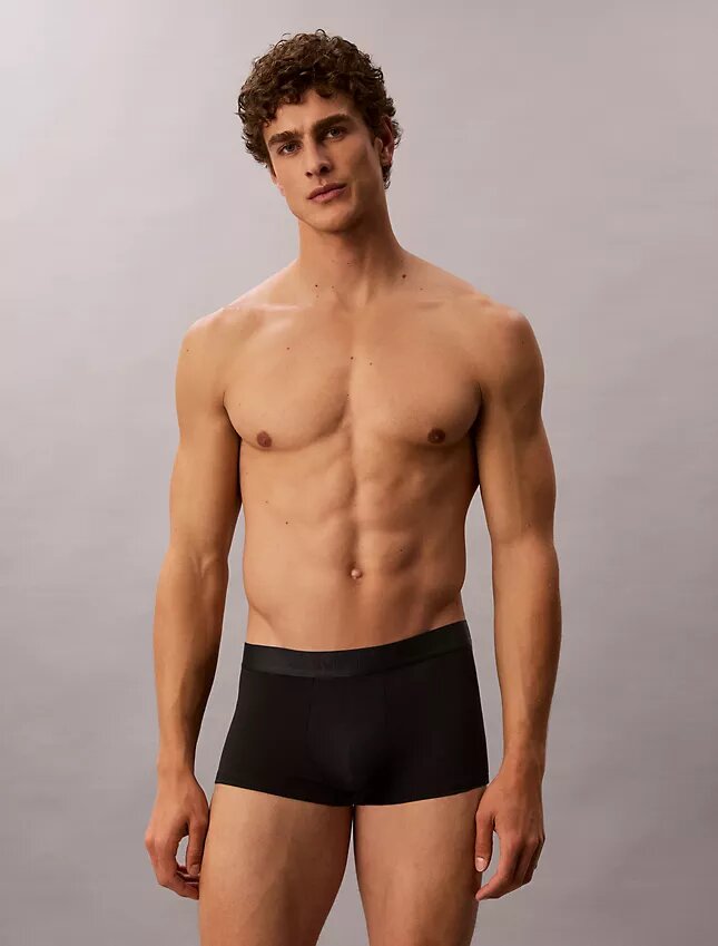 CK Black Set de 3 Low Rise Trunk CK Black Set de 3 Low Rise Trunk